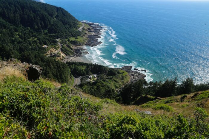 highway 101 trucking route from above