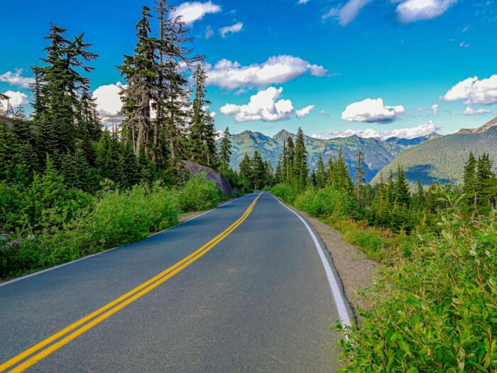 North Cascades Highway Trucking Route